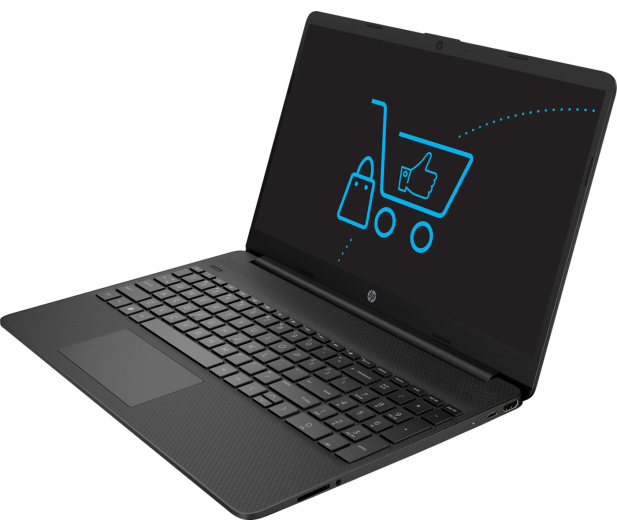 HP 15s Ryzen 5-5625U/16GB/512 Black - 1085055 - zdjęcie 2
